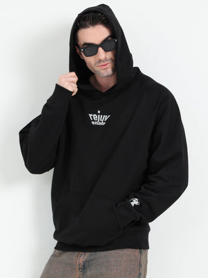 Black Oversized Hoodie